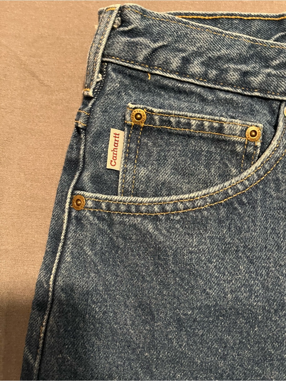 Carhartt Jeans 44x30 Mens Denim - Picture 4 of 7
